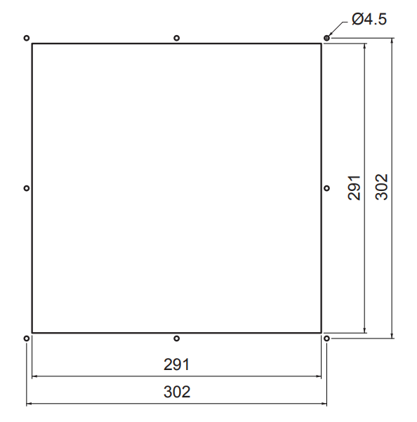 FPFA20-7035G Plastic Adaptor for FF20 & FPF20 Filter - Dimensions