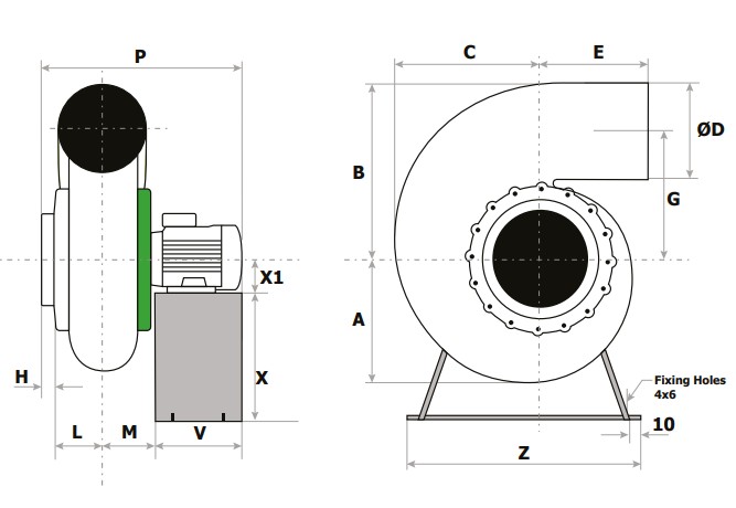 ST10 Metal Pedestal