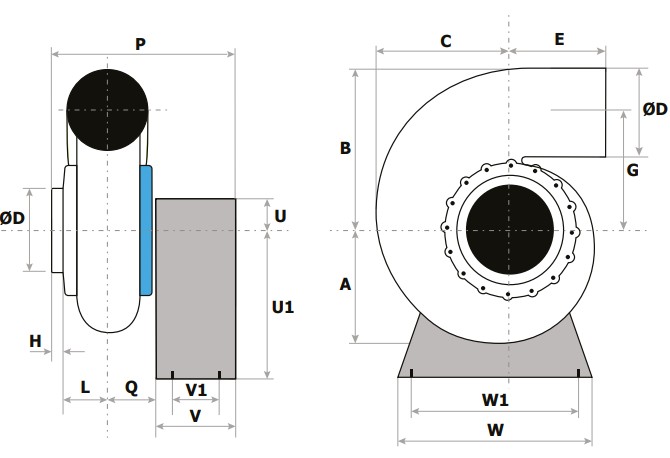 ST16 Box Pedestal