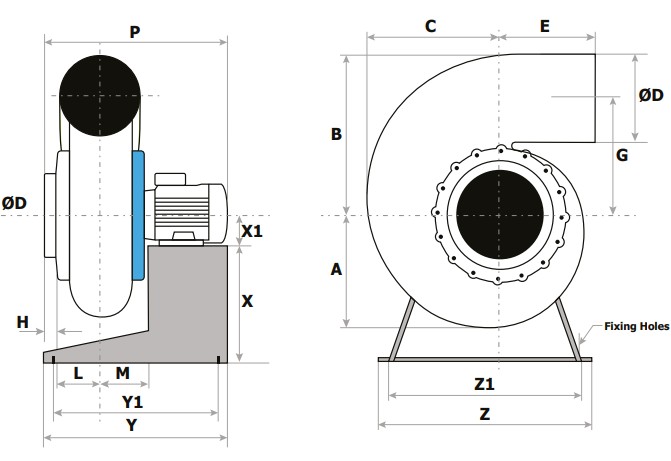 ST16 Metal Pedestal