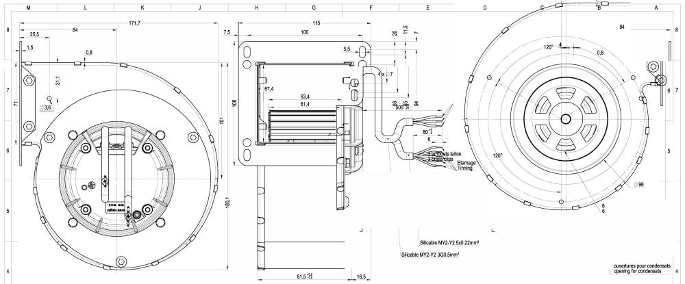 V01-A1 Ecofit GREF5 120X62R Dimensions