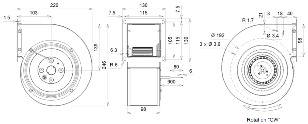 Z10-11 2GRE20 140x59R Dimensions