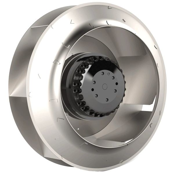L47-A3 Ecofit 2RRE45 250x50R Backward Curved Centrifugal Fan & Capacitor