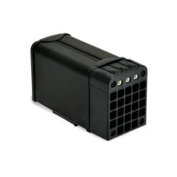 HTM150 150W Metal Housing Enclosure Heater 110-240V AC/DC Terminal Block IP20