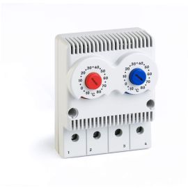 Fandis TRT2-10A230V-NCNO Twin Thermostat for Cabinets & Enclosures - Buy from Axair Online