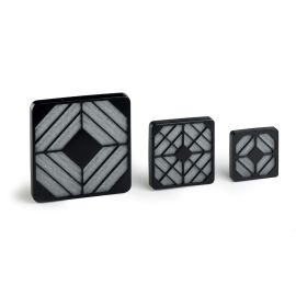 Fandis F60/MR Plastic Fan Filter for 60x60mm Compact Axial Fan
