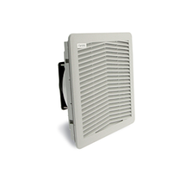 FPF15KPRD48BR-110 Fandis Filter Fan Unit 48V DC 120m³/h Reverse Airflow. Fits Cut Out 223x223mm. RAL 7035