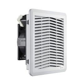 FF13PA230UNR Fandis Filter Fan Unit 230V  AC 112m³/h Reverse Airflow. Fits Cut Out 177x177mm. RAL 7035