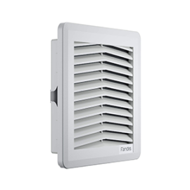 FF12UC EMC Fandis Exhaust Filter to Fit Cut Out 124x124mm. RAL 7035