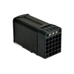HTM150 150W Metal Housing Enclosure Heater 110-240V AC/DC Terminal Block IP20